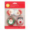 SANTA CLAUS CUPCAKE DECORATING KIT