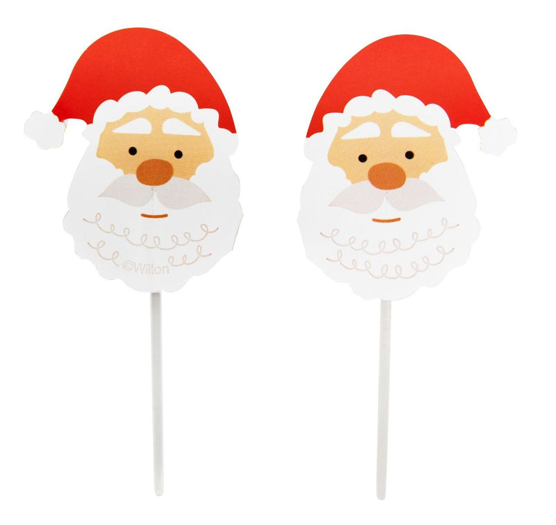 SANTA CLAUS CUPCAKE DECORATING KIT