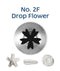 NO 2F DROP FLOWER PIPING TIP LOYAL