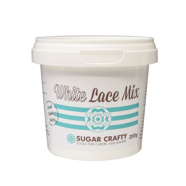 White Cake Lace Mix 200g - Sugar Crafty