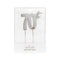 Cake Toppers - 70th - Silver Plated Metal