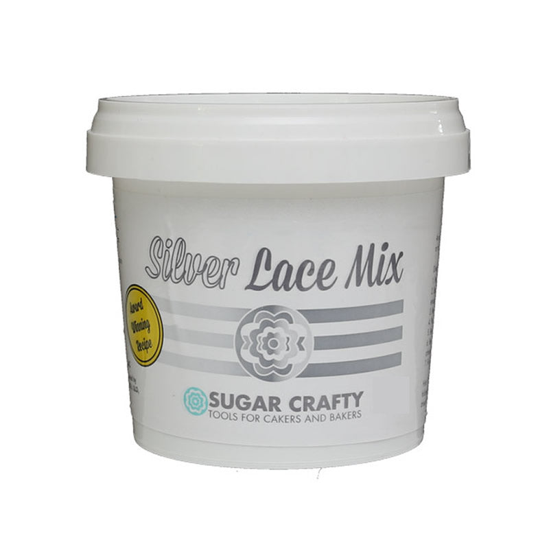 Silver Cake Lace Mix 500g - Sugar Crafty
