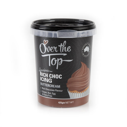 Choc Brown - Over The Top Buttercream 425g