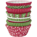 75pc Traditional Holiday Swirl Std Baking Cups - Wilton Christmas
