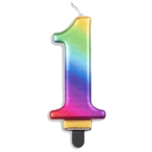 Candle: Rainbow Jumbo Candle #1