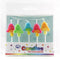 Candles: Pastel Mushrooms 5pk