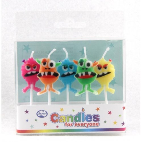 Candles: Monster Party 5pk