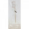 Candle: White Glitter
