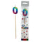 Candle: Rainbow Metallic Long Stick