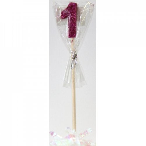 Candle: Pink Glitter