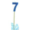 Candle: Blue Glitter