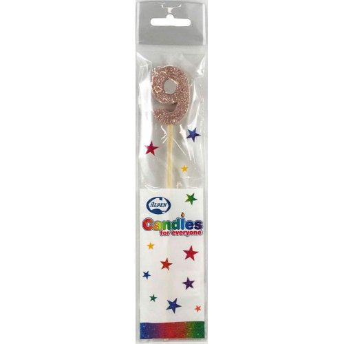 Candle: Rose Gold Glitter #9