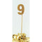 Candle: Gold Glitter #9