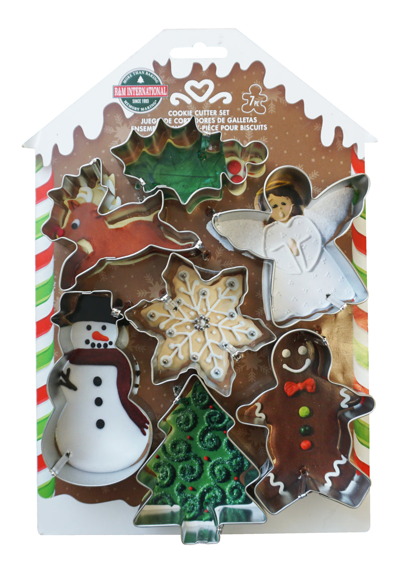 Christmas Cookie Cutter 7 pc Set - R&M Int