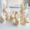 Chocolate Mould - Small Modern Easter Bunnies - 3 Piece Mould