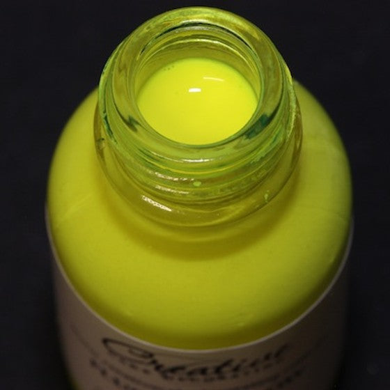Creative - Fluoro Yellow Liquid Colour 25ml