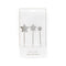 Cake Toppers - Trio of Stars - Silver Plated