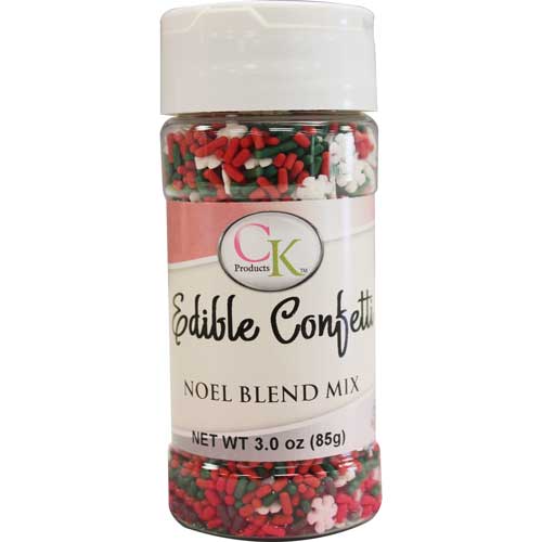 Noel - Christmas Flurry Blend Edible Confetti Sprinkles 85g