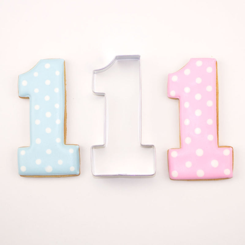 Extra Large Number 1 Cookie Cutter