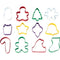 FESTIVE COOKIE CUTTER 12pc TUB - Wilton Christmas