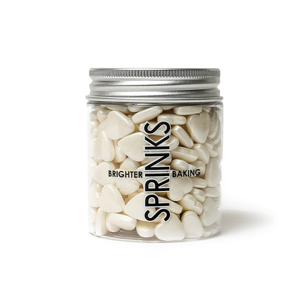 Sprinkles - Hearts - White (85g)