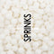 Sprinkles - Cachous / Sugar Pearls - Matt White 8mm (85g)