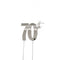 Cake Toppers - 70th - Silver Plated Metal