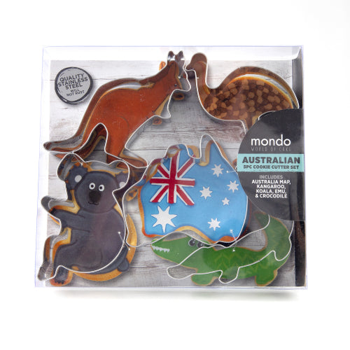 Australia 5pc Cookie Cutter Boxed Set