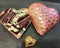 Chocolate Mould - Textured Heart 200g - 3 pc Chocolate Mould set - BWB