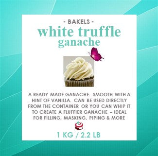 Ganache - White Chocolate Truffle 1kg