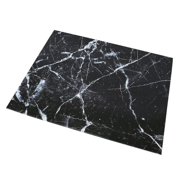 Black Marble Look - Rectangle MDF Cake Boards