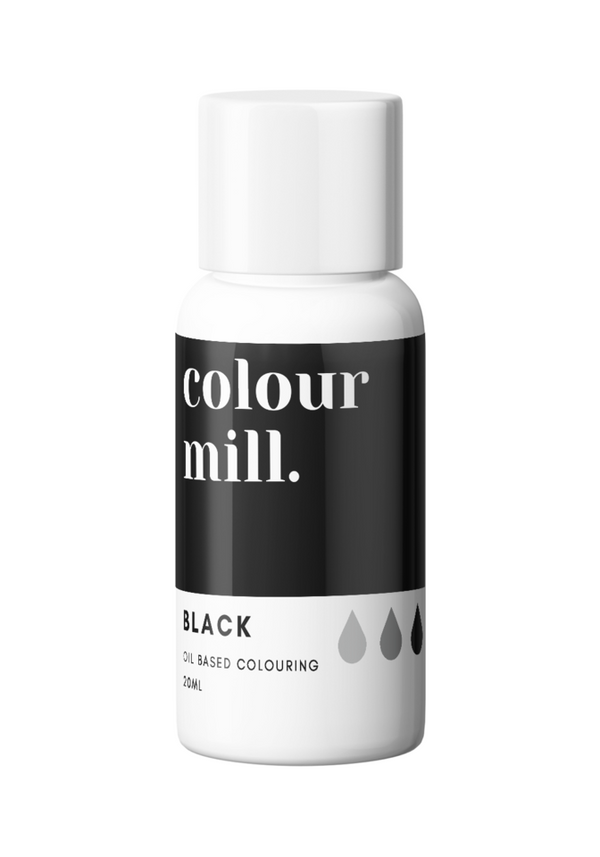 Colour Mill - Black - Oil Based Colour 20ml