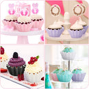 Cupcake Cases - Bloom Cupcake Cups - Pastel Blue (24pk)