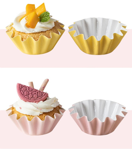 Cupcake Cases - Bloom Cupcake Cups - Pastel Pink (24pk)