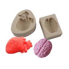 Silicone Mould - Brain (Halloween)