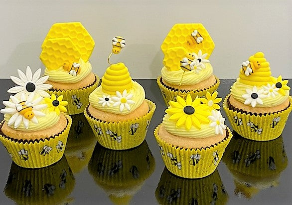 Cupcake Cups - Honeycomb & Bees 50pc