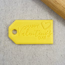 Cutter & Embosser Set - Happy Valentines Day Gift Tag 3D