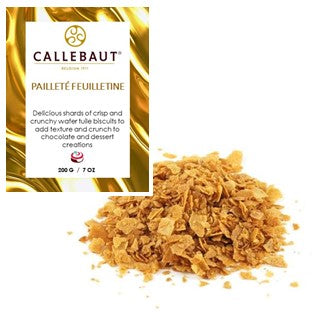 Callebaut Paillete Feuilletine - Caramelised Crepe Wafers 200g