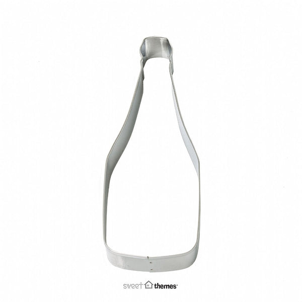 Cookie Cutter - Champagne Bottle - Stainless Steel