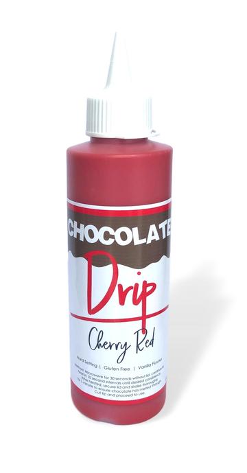 Chocolate Drip - Cherry Red 250g