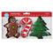 Christmas Cookie Cutter 3pc Set - Tree, Candy Cane, Gingerbread Man - R&M