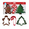 Christmas Cookie Cutter 3pc Set - Tree, Candy Cane, Gingerbread Man - R&M
