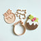 Cookie Cutter & Embosser Set - Mini Christmas Pudding - by Little Biskut