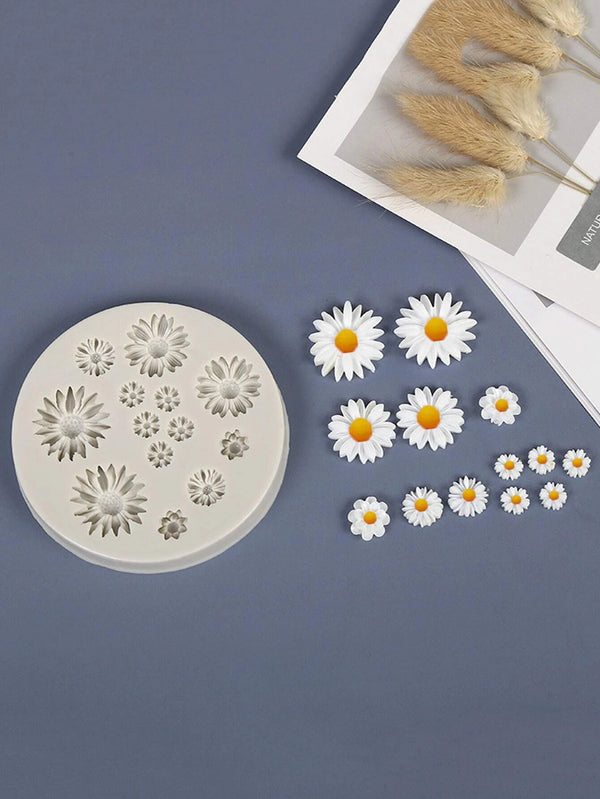 Silicone Mould - Chrysanthemums