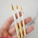 Paint Brushes - Sugar Decorators Paint Brushes Set of 6 (Cookie Countess)