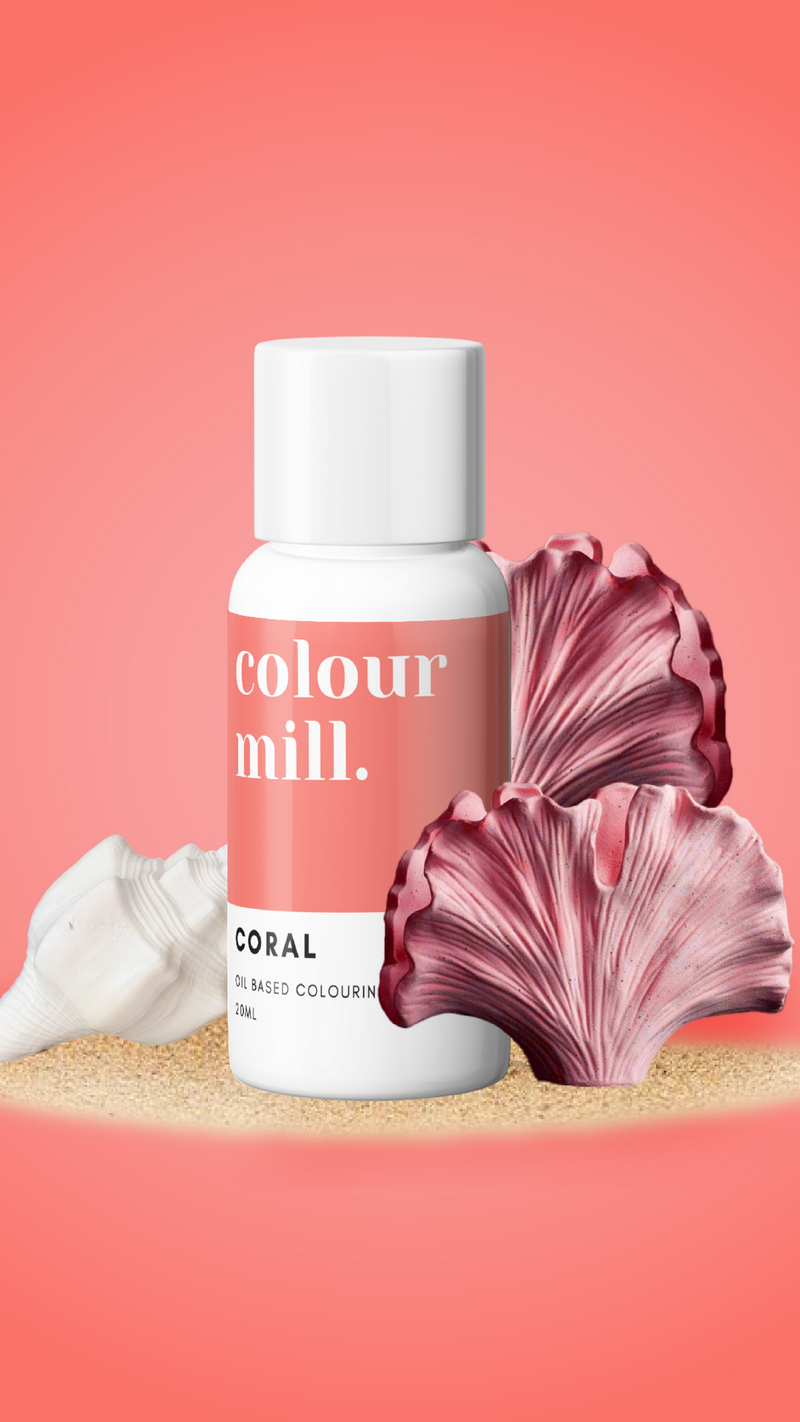 Colour Mill - Coral - Oil Based Colour 20ml