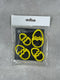 Cookie Cutters - Four Cracked Easter Eggs (Set of 8)