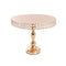 Cake Stand - 16 inch Gold & Crystal Cake Pedestal