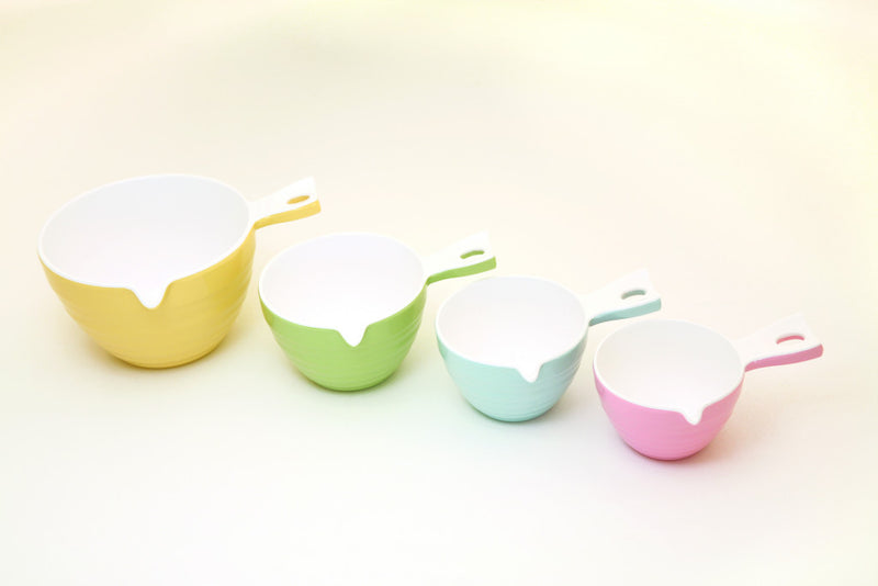 Measuring Cup Set - 4 pc Retro Pastels