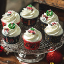 Sugar Decorations: Christmas Gems Cupcake Decorations 12pk